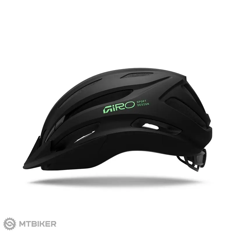 Giro Rejstřík II Youth dětská přilba, mat black/vivid green Jen Po Omezenou Doba