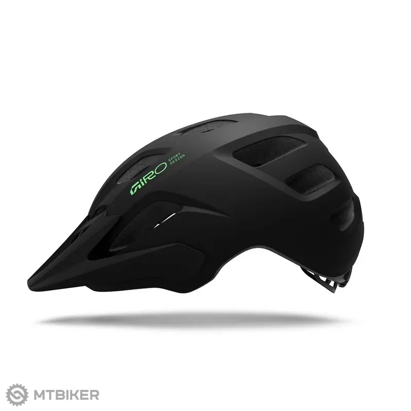 Giro Tremor Child dětská přilba, mat black/vivid green Jen Po Omezenou Doba