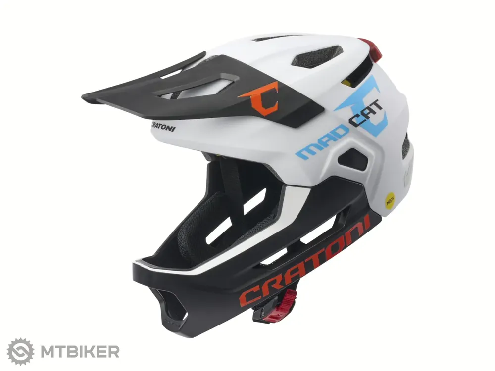 CRATONI MadCat MIPS dětská přilba, white/black matt Nejlepší Cena