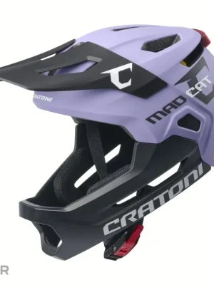 Nejlepší Cena CRATONI MadCat MIPS dětská přilba, purple/black matt