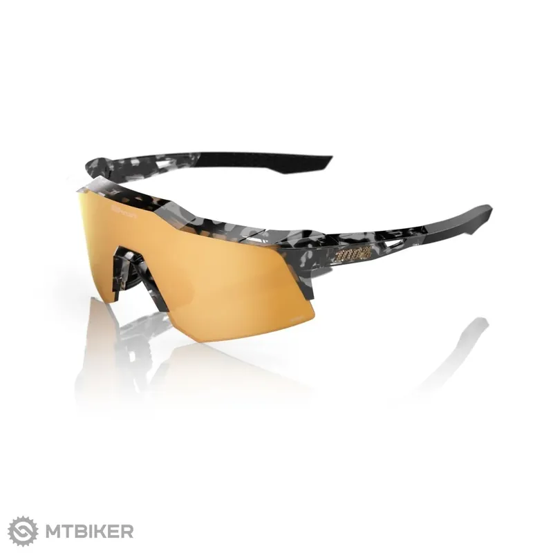 Přímo Od Výrobce 100% Speedcraft XS Money Mike 3 brýle, polished black tortoise/HiPER 24K Gold Mirror