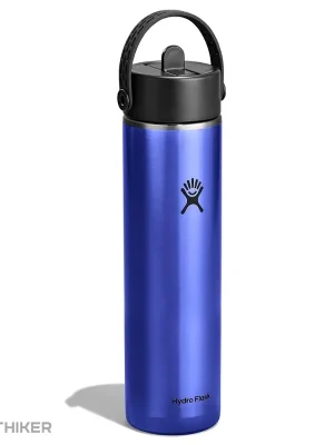 Sleva Hydro Flask Lightweight Flex Straw Cap termoska, 710 ml, sapphire blue