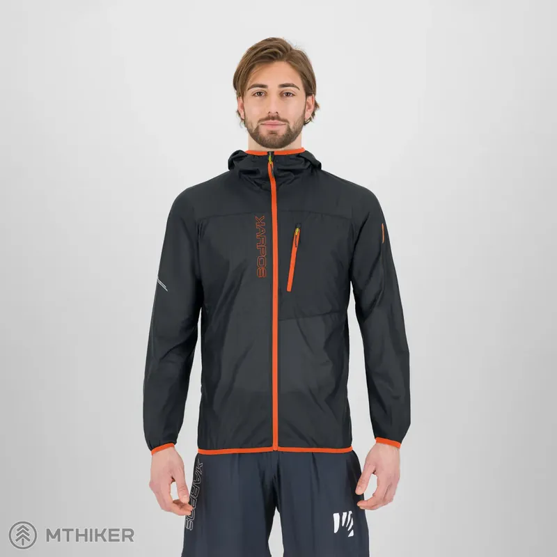 Karpos Lavaredo Wind bunda, woodl.grey/orange Nízká Cena