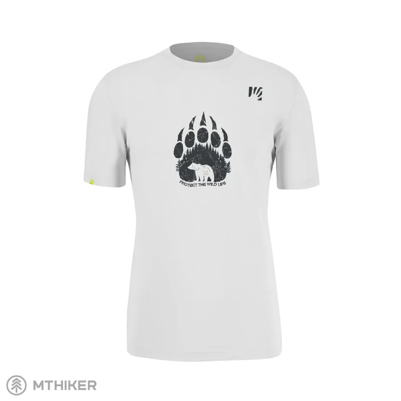 Karpos WILD ANIMAL tričko, bright white/print 4 Výprodej