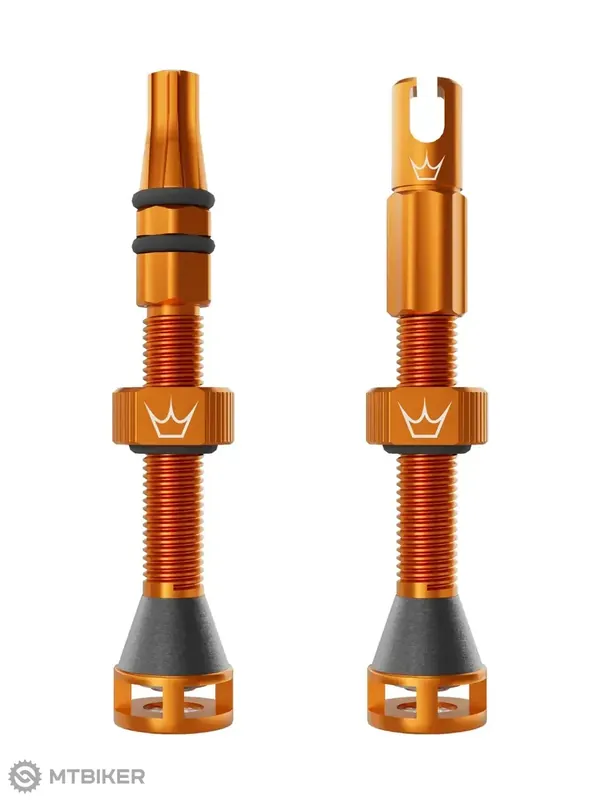 Výhodná Nabídka Peaty‘s Holeshot Fast Flow bezdušové ventily, 42 mm, mango