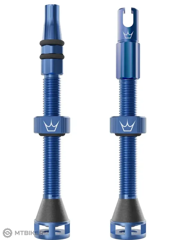 Expresní Doručení Peaty‘s Holeshot Fast Flow bezdušové ventily, 60 mm, navy