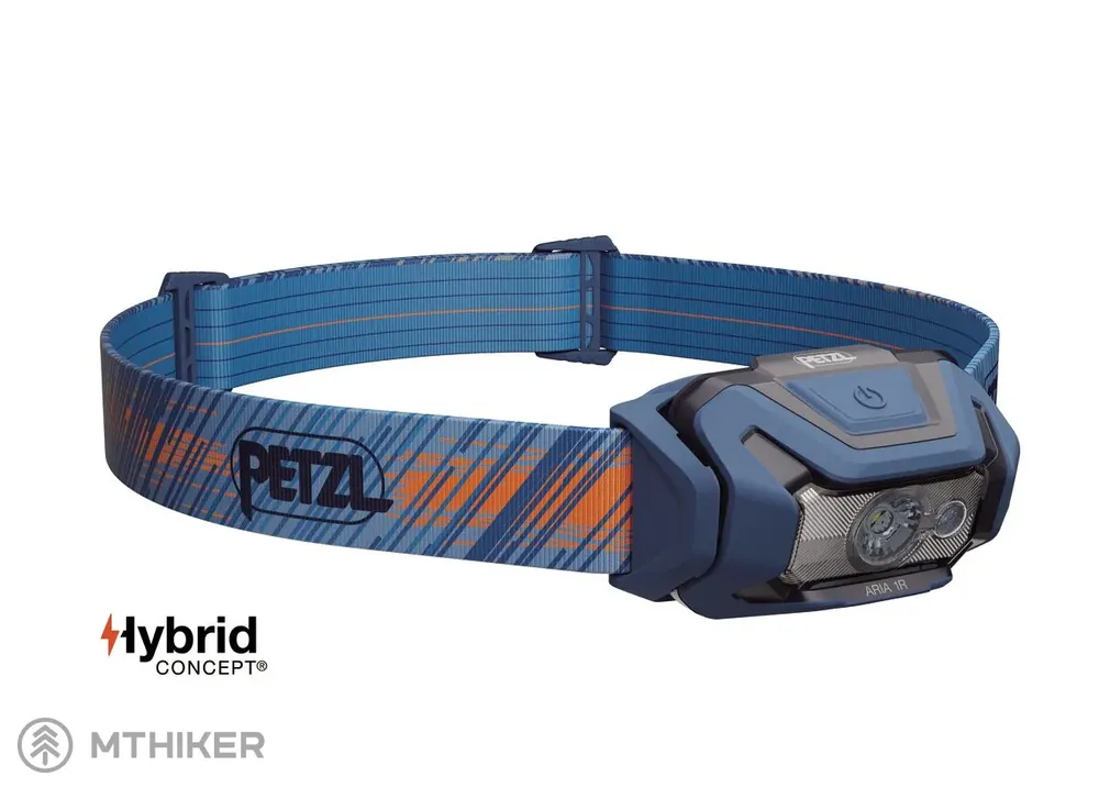 Petzl ARIA 1R RGB nabíjecí čelovka, 475 lm, modrá Ihned K Objednání