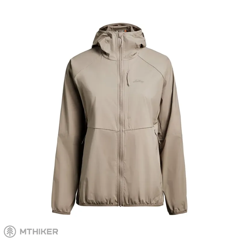 Lundhags Tived Light Windbreaker dámská bunda, driftwood Výprodej