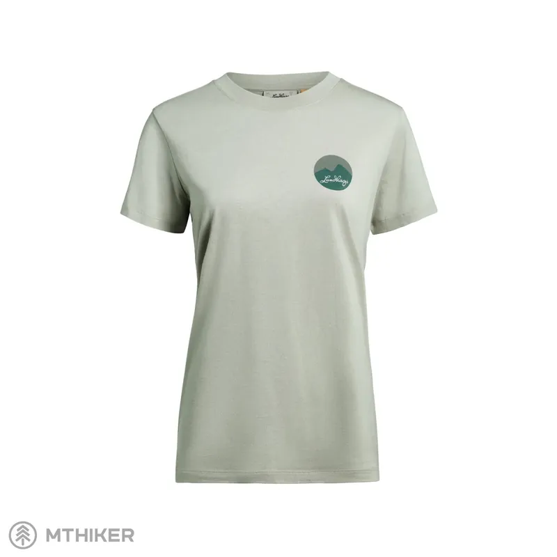 Lundhags Järpen Printed dámské tričko, moss grey Aktuální