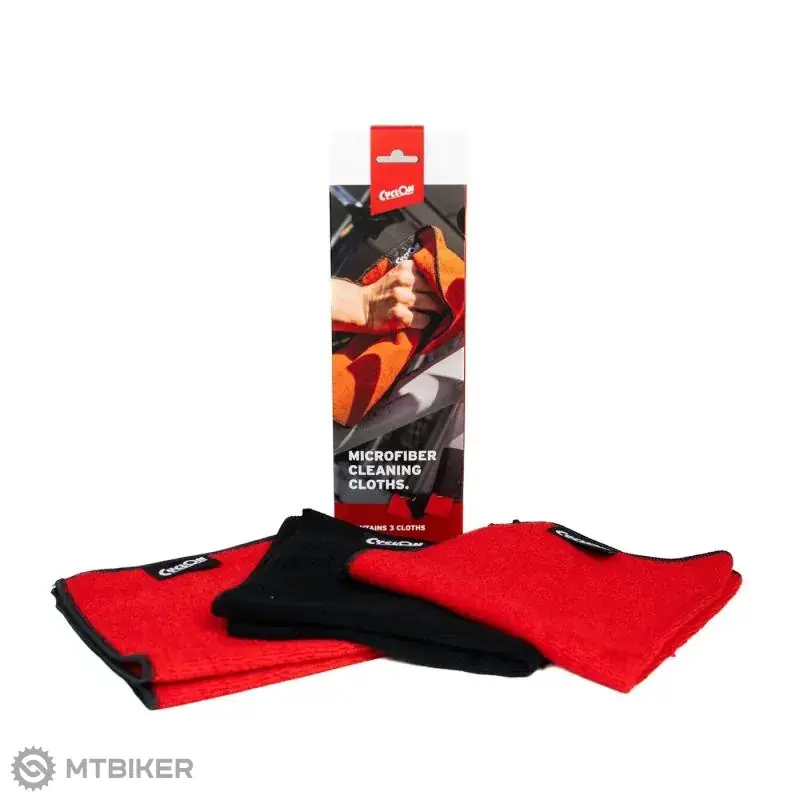 Cyclon Microfiber čistící utěrka, 2+1 ks Vysoce Kvalitní