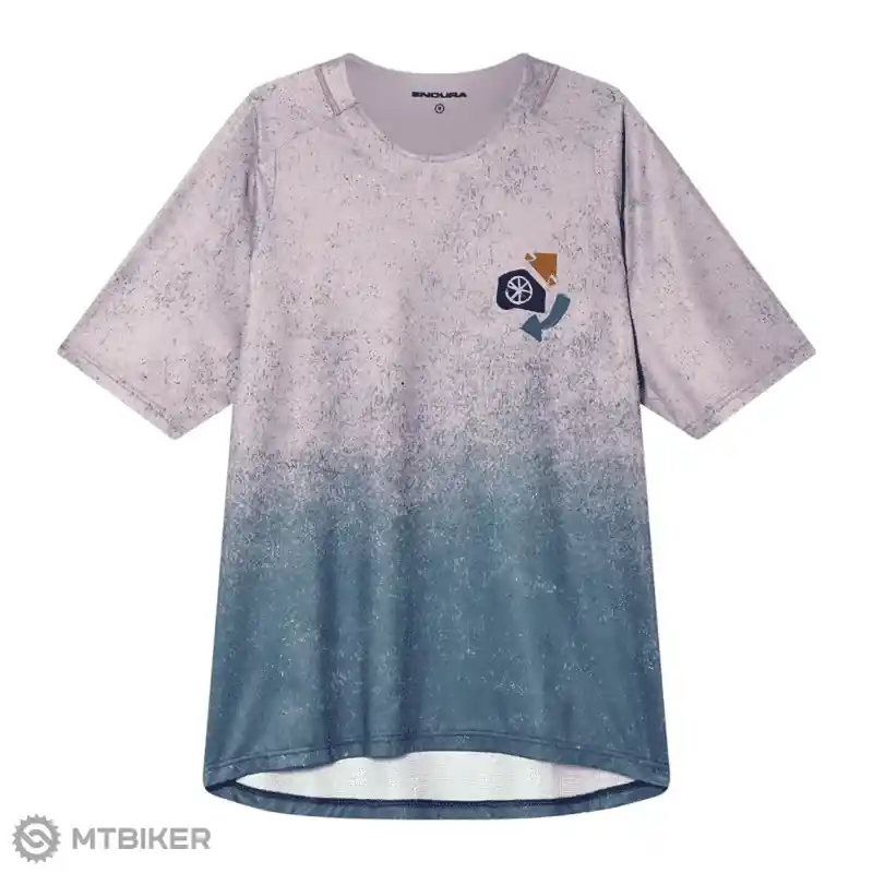 Endura SingleTrack Print dres, titanium Nejlepší Volba