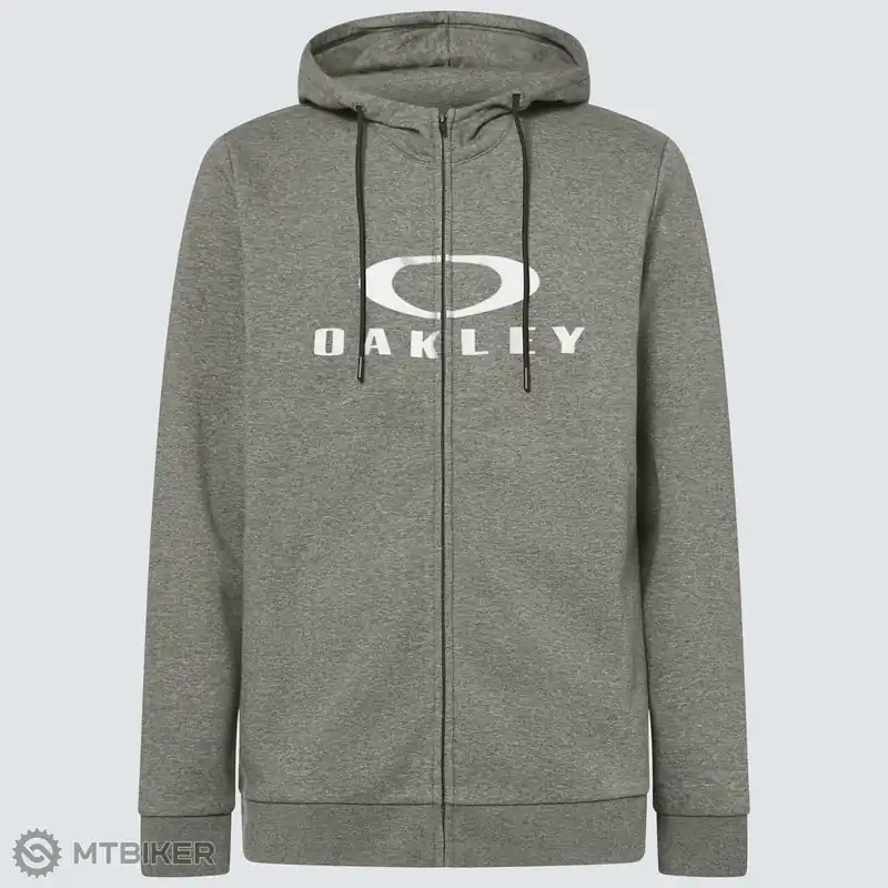 Oakley Bark FZ Hoodie 2.0 mikina, new athletic grey Sleva