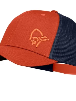 Norrøna /29 snap back trucker mesh kšiltovka, gold flame Oblíbený