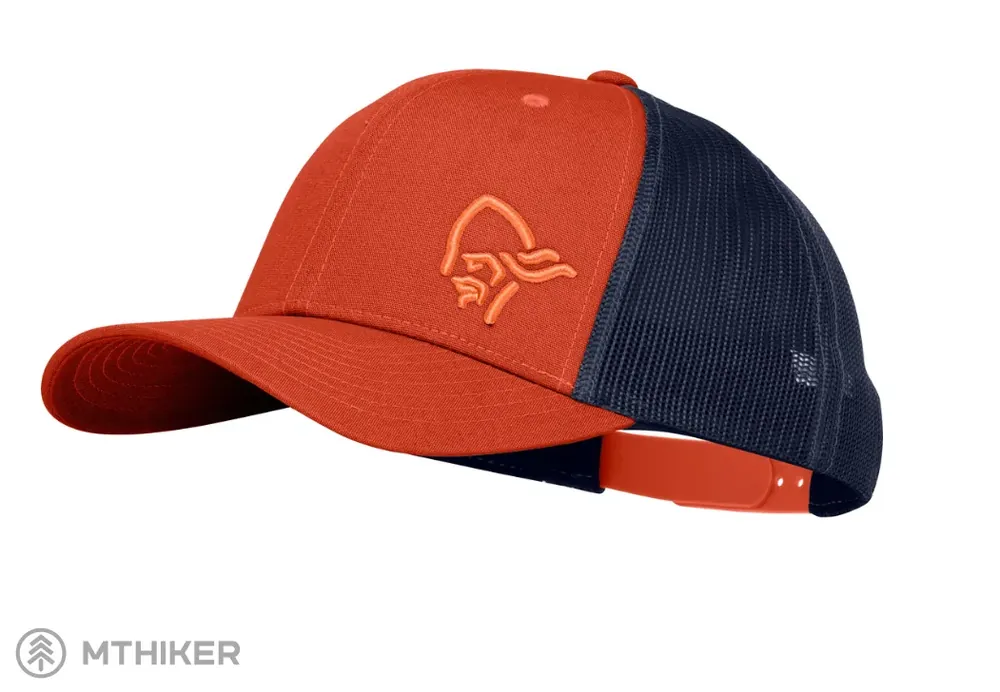 Norrøna /29 snap back trucker mesh kšiltovka, gold flame Oblíbený