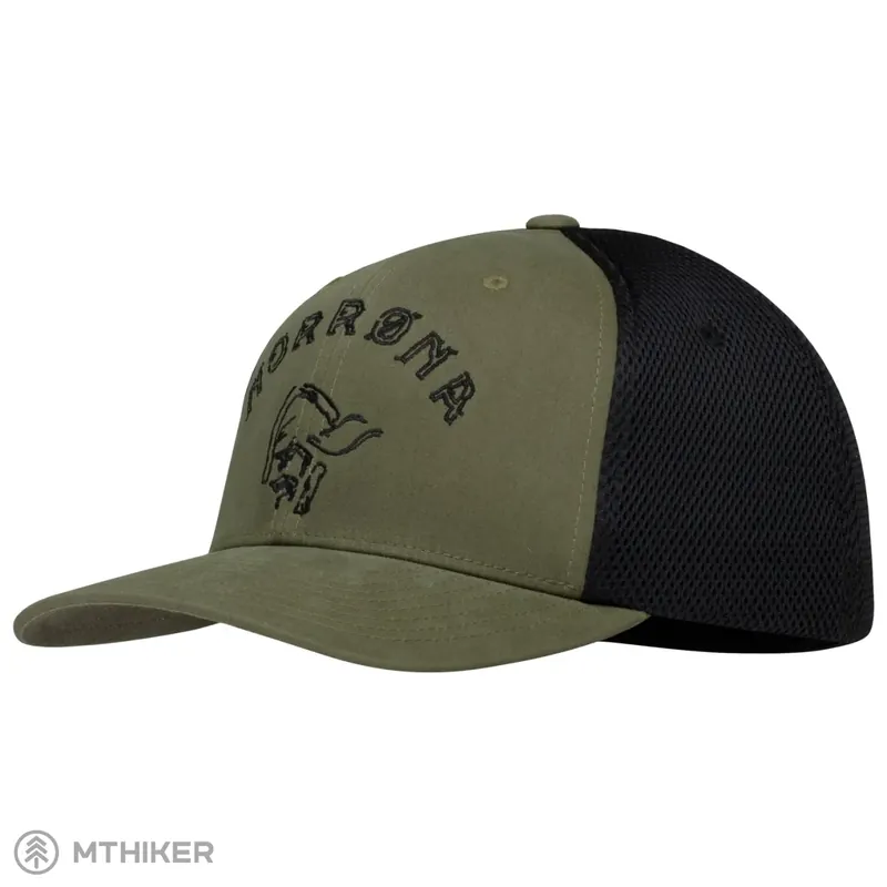 Akční Nabídka Norrøna /29 Flexfit 3D kšiltovka, olive night/caviar black