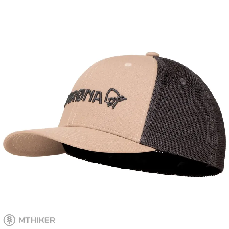 Autentický Norrøna /29 Flexfit 3D kšiltovka, oyster gray