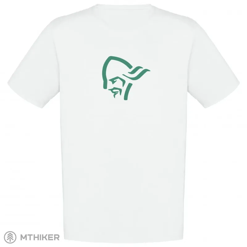 Akční Nabídka Norrøna /29 cotton viking triko, pure white