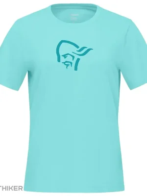 Norrøna /29 cotton viking dámské tričko, aqua haze Značkový