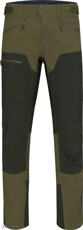 Norrøna femund cotton flex1 light kalhoty, olive night/rosin Rychlé Dodání