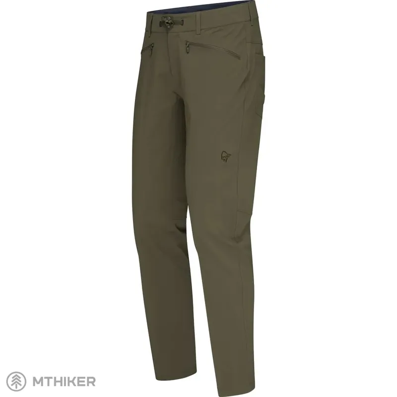 Norrøna femund flex1 tech kalhoty, olive night Nejprodávanější