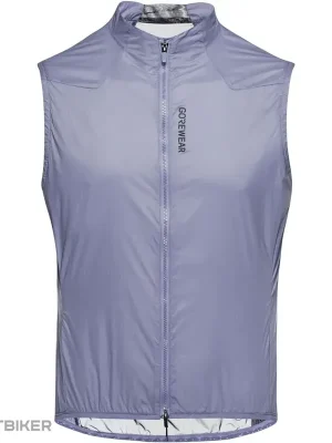 Pouze Dnes GOREWEAR Distance Windbreaker vesta, ametyst grey