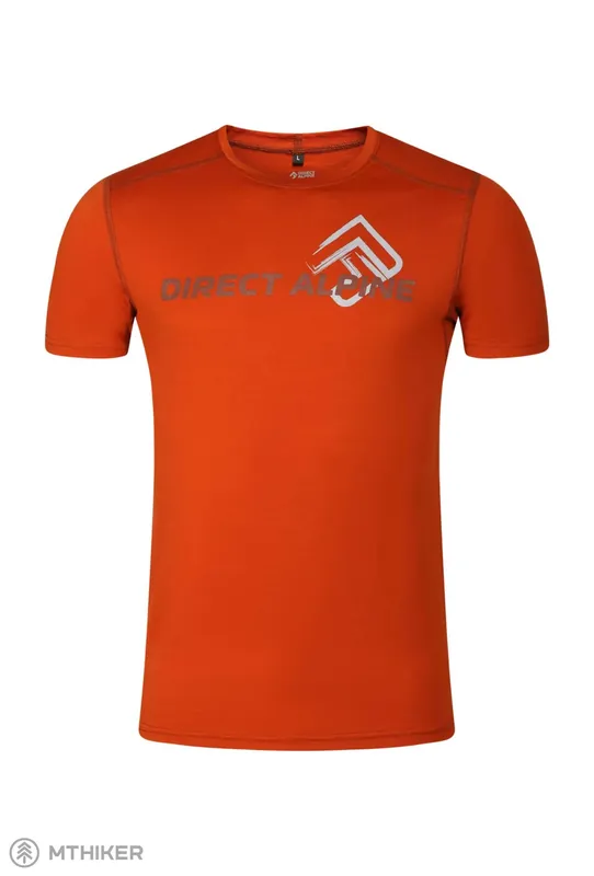 Zlevněný DIRECT ALPINE FURRY 3.0 tričko, skořicí (DA large sign)