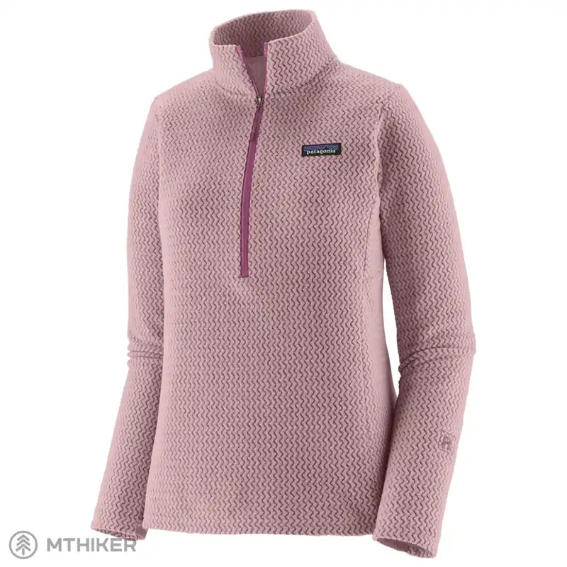 Novinka Patagonia R1 Air Zip Neck dámská mikina, quiet violet