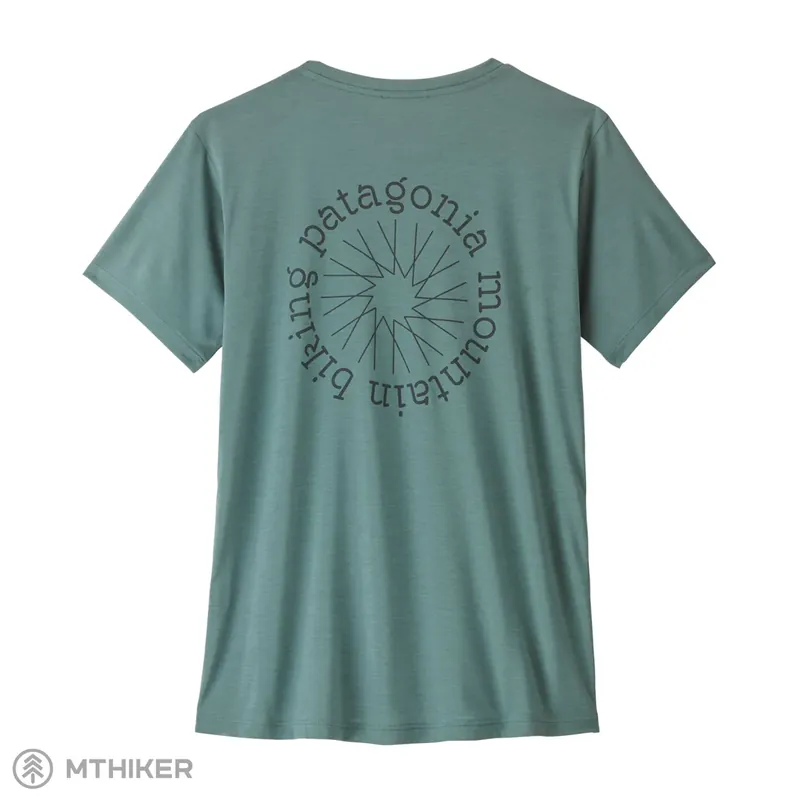 Patagonia Capilene® Cool Daily Spoke Stencil dámské triko, blue sage - light blue sage x-dye Autentický