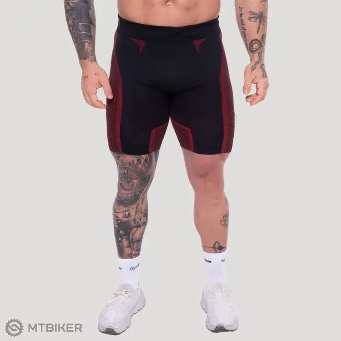 GymBeam OG1 šortky, černá/červená Jen Po Omezenou Doba
