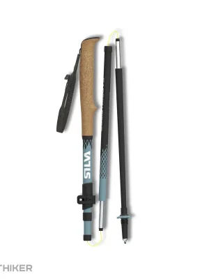 Akce Silva Carbon Z Adjustable hole, 115 - 135 cm, černá