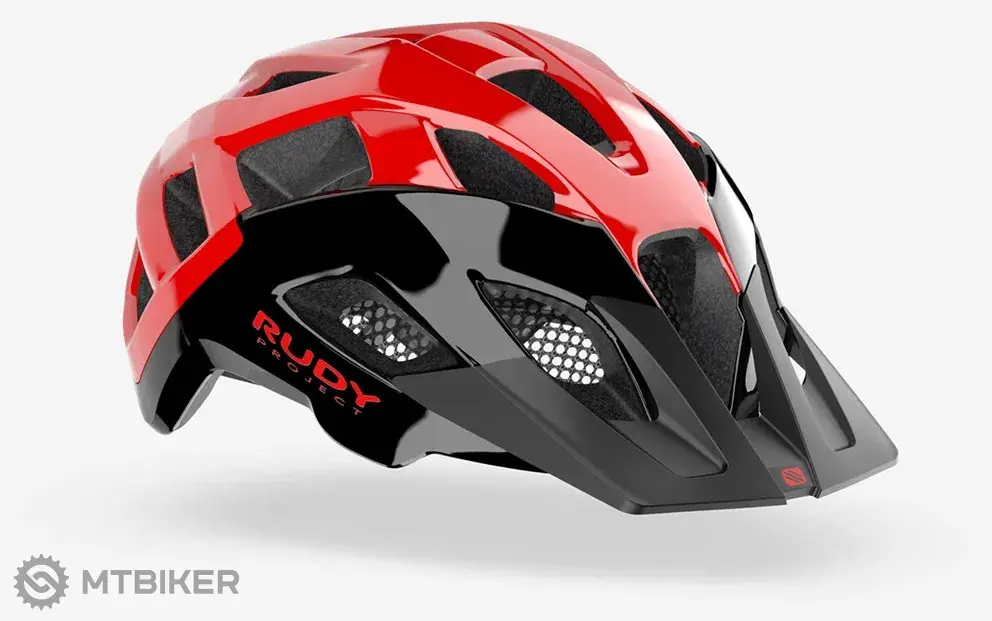 Sezónní Sleva Rudy Project Crossway helma, black/red shiny