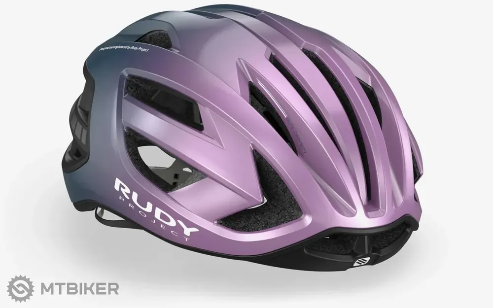 Rudy Project Egos helma, lilac/blue avio metal shiny Časově Omezené