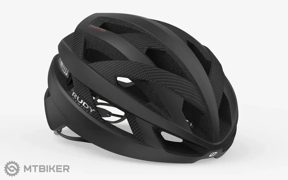 Výprodej Rudy Project Rebel přilba, carbon black matte