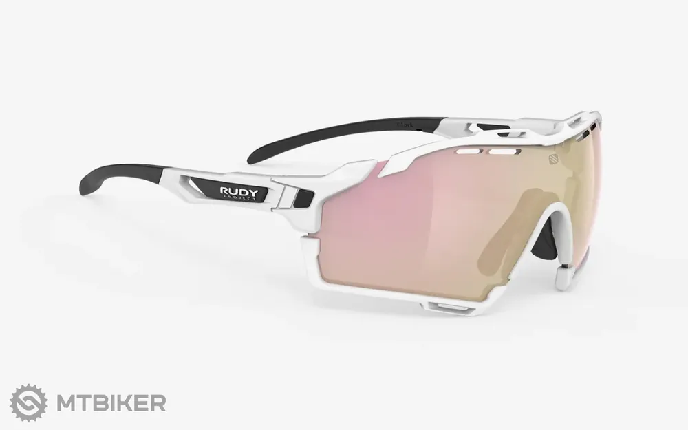 Rudy Project Cutline brýle, white gloss/multilaser rose gold Ověřený