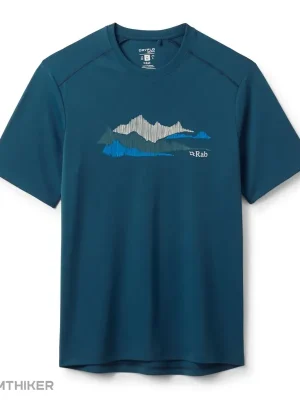 Rab Force Aspect triko, tempest blue Víkendová Akce