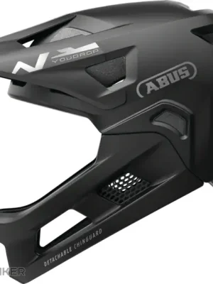 ABUS YouDrop FF dětská přilba, muted black Výhodná Nabídka