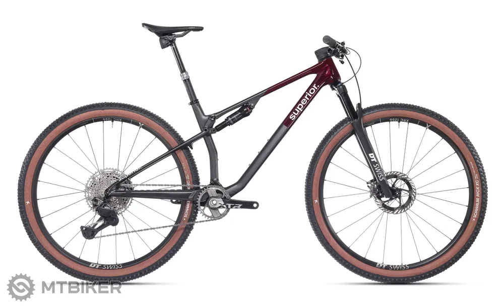 Pouze Dnes Superior XF 9.9 Team 29 kolo, gloss carbon/red carbon