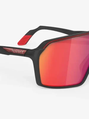 Originální Rudy Project Spinshield brýle, black matte/multilaser red