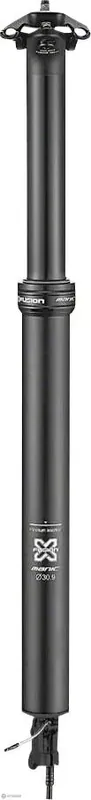 Nová Kolekce X-Fusion Manic teleskopická sedlovka 30.9 mm, 170 mm, bez páčky, shozená z nového kola