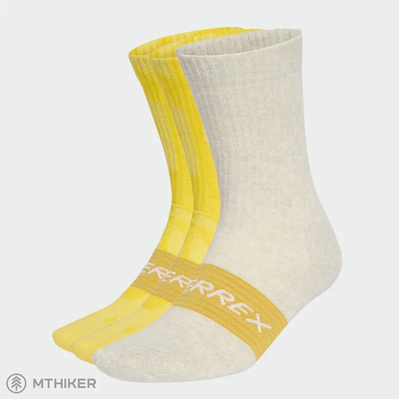 Ověřený adidas TERREX MULTI ponožky, 3-pack, semi frozen lemon/semi frozen lemon/pyrite