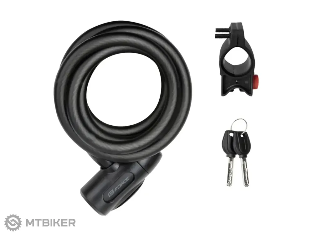 FORCE Luxo S12 lankový zámek, 1 800 mm/12 mm Přímo Od Výrobce