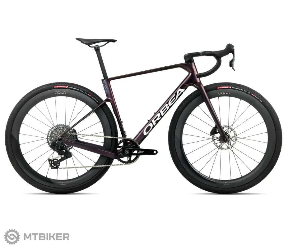 Výhodná Nabídka Orbea TERRA RACE M31eLTD 28 kolo, vínová/bílá