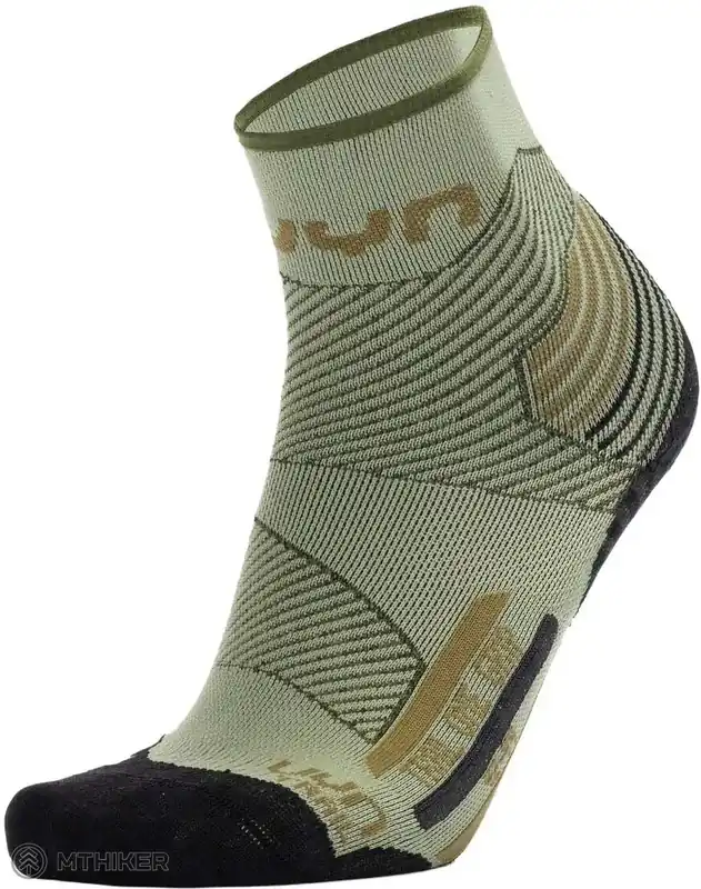 Originální UYN Run Trail One Grip dámské ponožky, zelená/černá