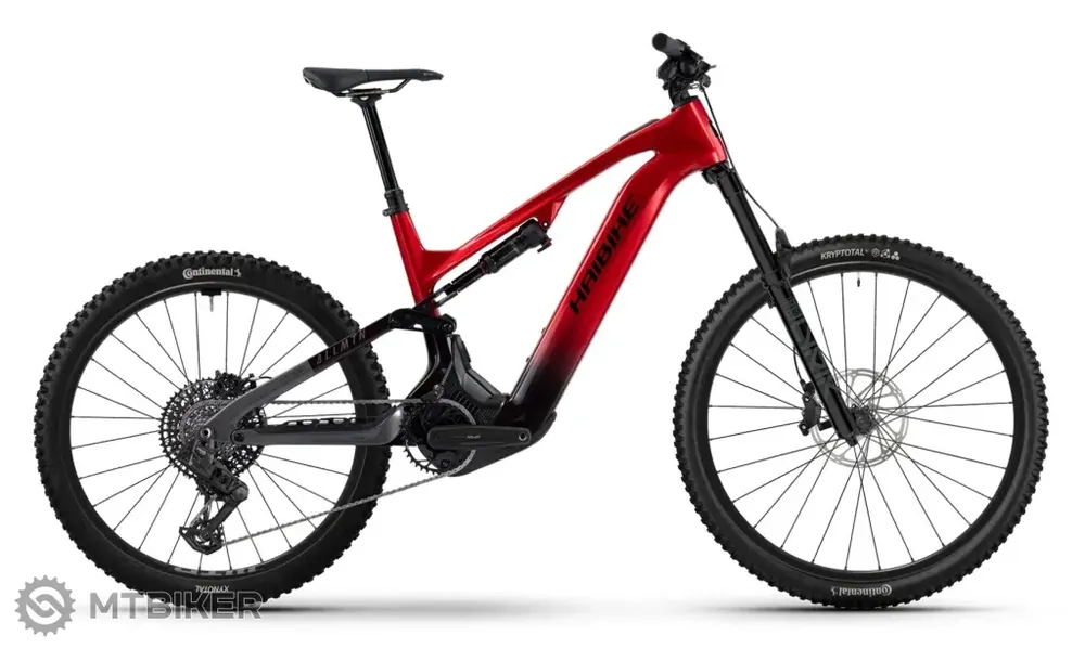 Haibike ALLMTN CF 9 29 elektrokolo, red/black/platinum Časově Omezené