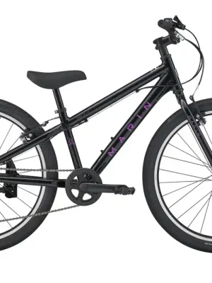 Marin Donky Jr 24 6-speed dětské kolo, černá/fialová Ověřený