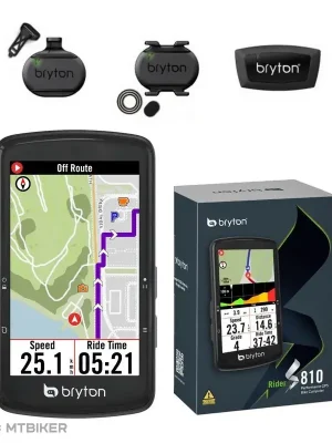 Dokud Zásoby Vydrží Bryton Rider S810 T GPS cyklopočítač + senzory