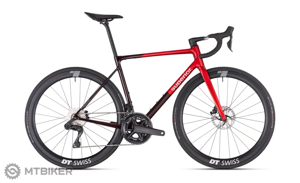 Superior RR 9.8 kolo, gloss red/carbon red Must-Have