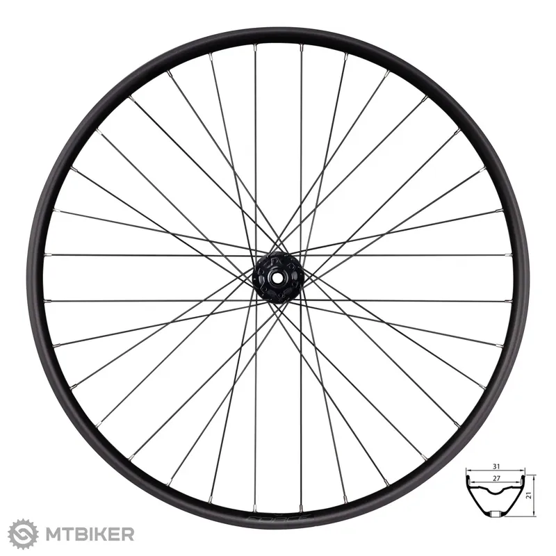 FORCE XC Disc 29" přední kolo, 15x100 mm, 6 děr, Shimano HG Cenově Výhodný