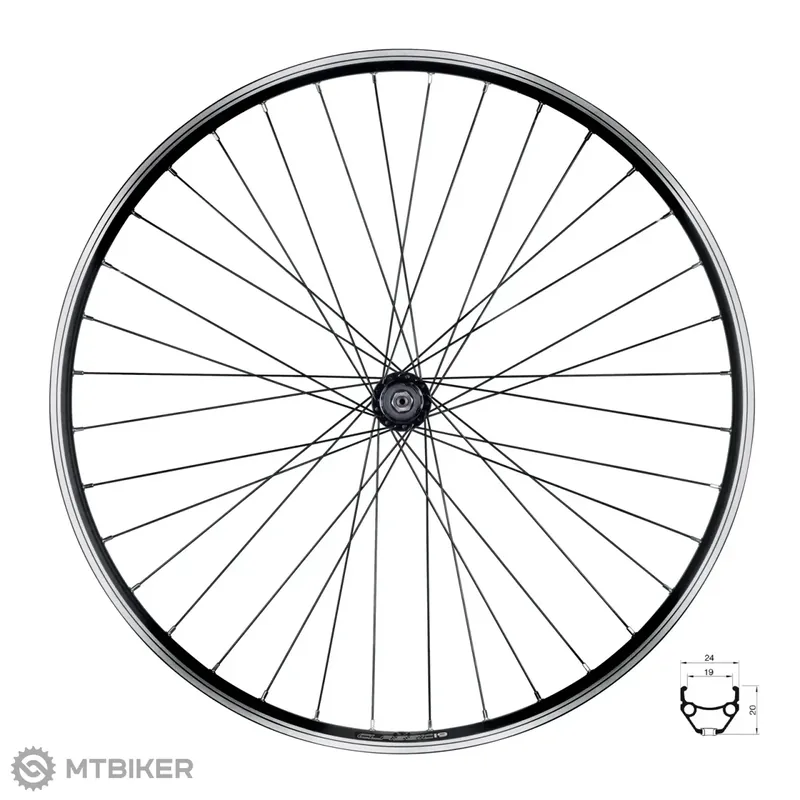 Pouze Dnes FORCE CLASSIC 26" zadní kolo, ráfkové brzdy, QR, Shimano HG