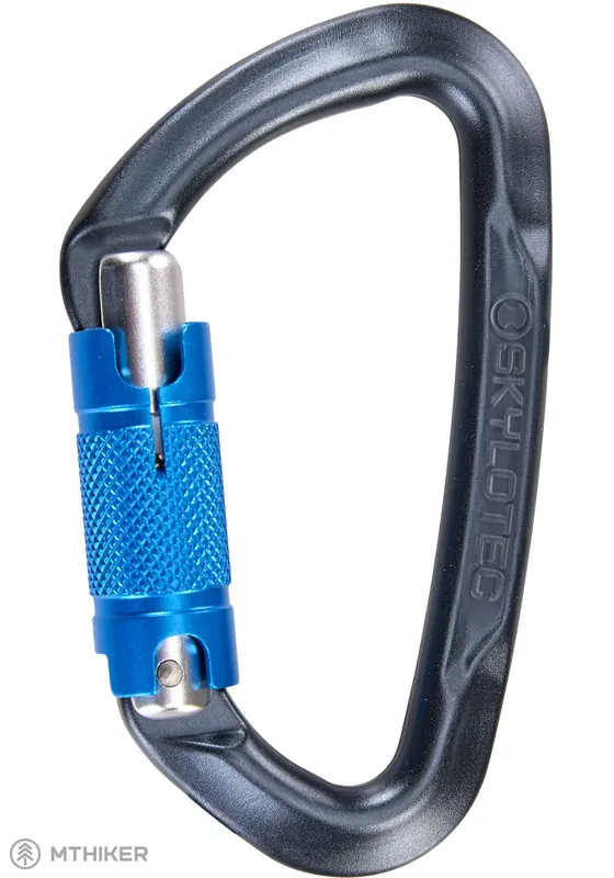 SKYLOTEC Lime WG Twistlock karabina, anthracite/blue Objednat Nyní